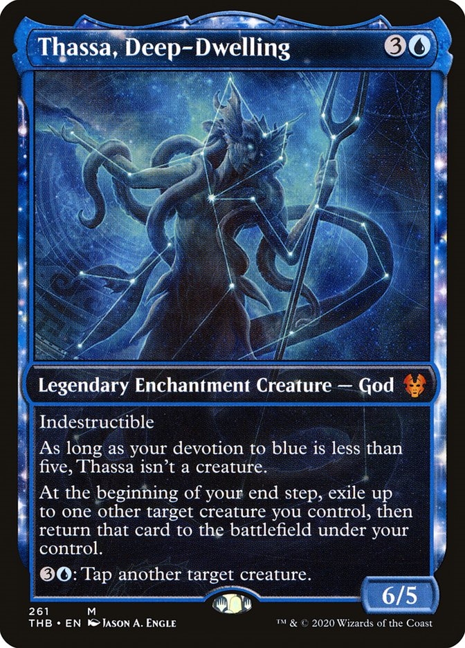 Thassa, Deep-Dwelling Theros Beyond Death - Constellations Frame